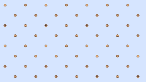 Papier peint emoji singe Fond bleu ludique