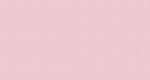 Papier peint puzzle Motif rose doux