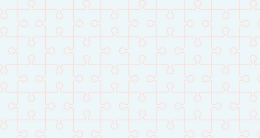 Papier peint puzzle Design minimaliste et moderne