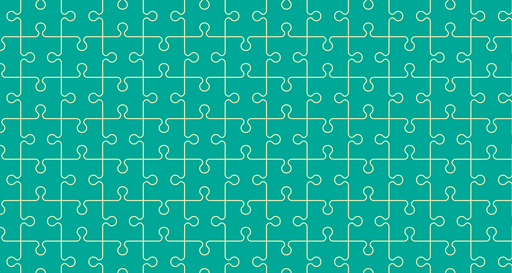 Papier peint puzzle Design moderne et ludique