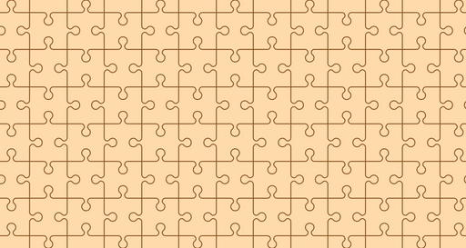 Papier peint casse-tête Design ludique et moderne