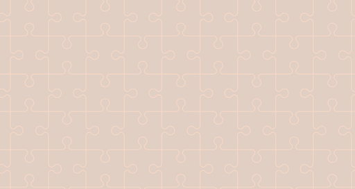 Papier peint puzzle Design minimaliste beige