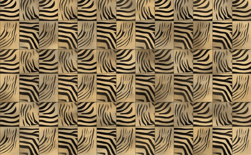 Papier peint motif zèbre Élégance animale et modernité