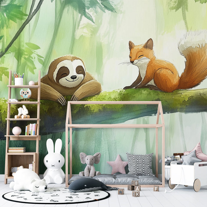 Papier peint forêt enchantée | Rêverie de la forêt