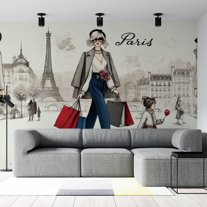 Papier peint Paris | Élégance et Style Parisien