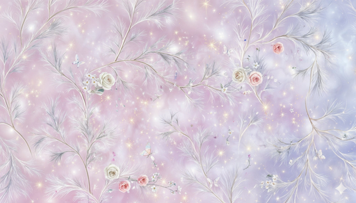 Papier peint floral pastel Design romantique délicat