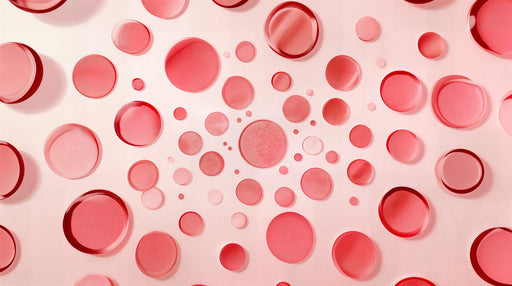 Papier peint Bulles Roses Design Moderne et Lumineux