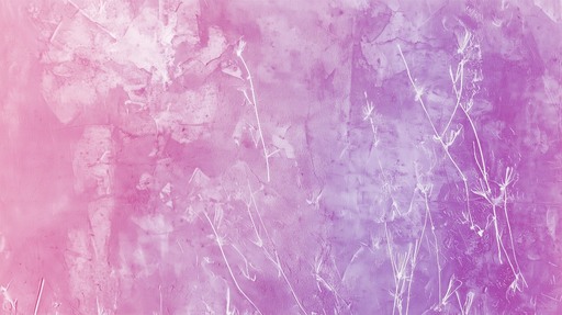 Papier peint pastel Textures florales rose et lavande