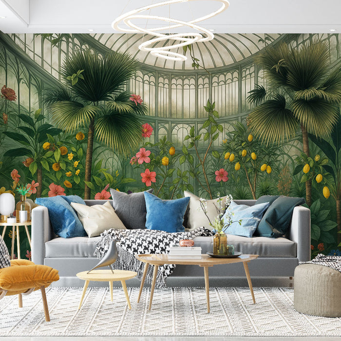 Papier peint Jardin Tropical | Évasion Botanique Luxuriante