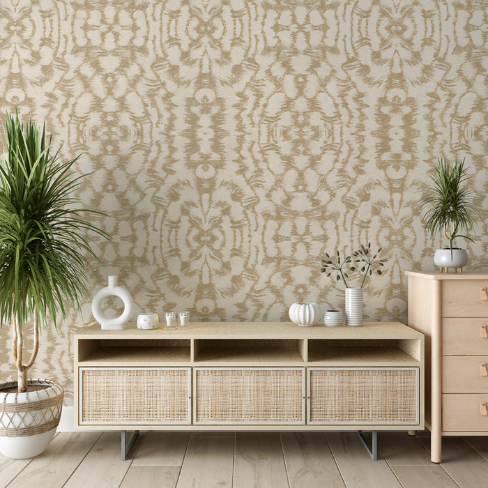 Papier peint texturé | Beige et Crème