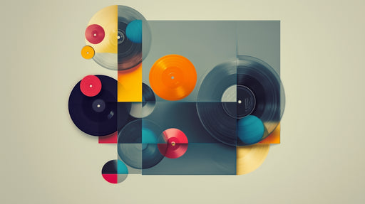 Papier peint vinyle Design rétro et coloré