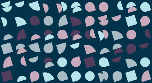 Papier peint géométrique Motif coloré moderne