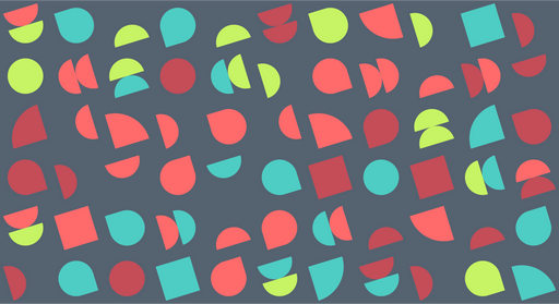Papier peint géométrique coloré Design moderne et abstrait