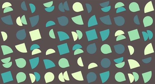 Papier peint géométrique Motifs abstraits multicolores