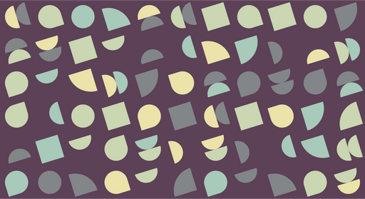 Papier peint formes géométriques Motifs colorés modernes