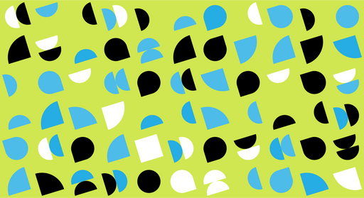 Papier peint géométrique Formes abstraites colorées