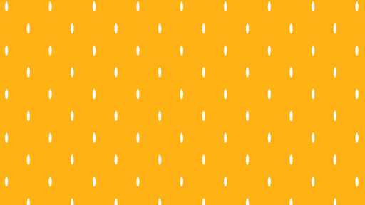 Papier peint à pois Orange et Blanc