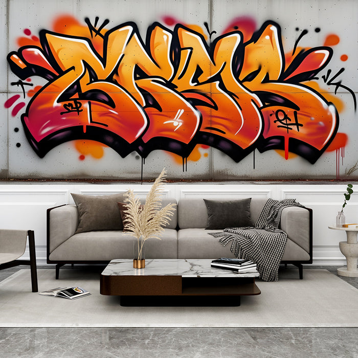 Papier peint graffiti | Style urbain et énergique