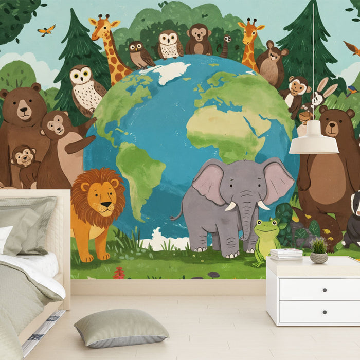Papier peint animaux | Voyage autour du monde sauvage