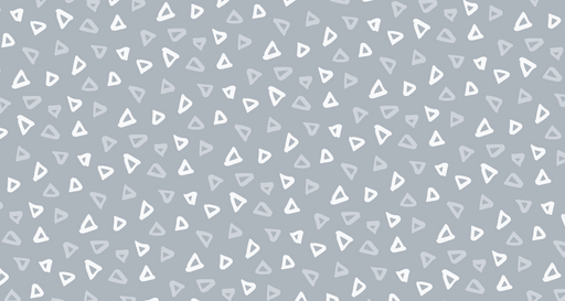 Papier peint géométrique Motif triangulaire gris et blanc