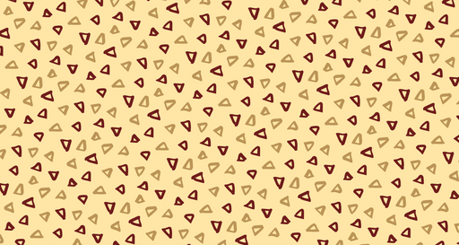 Papier peint géométrique Motif triangulaire rouge et beige