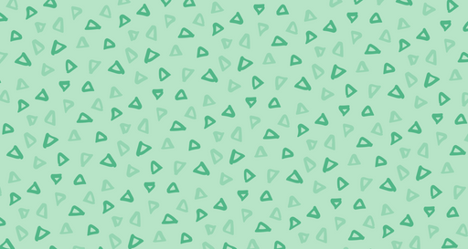 Papier peint géométrique Motifs triangulaires verts