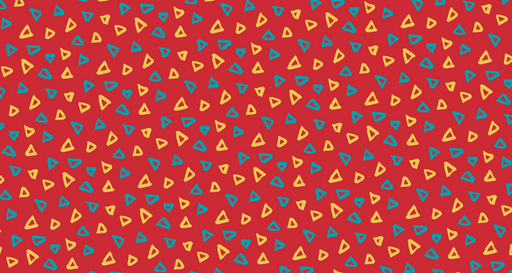 Papier peint géométrique Motif coloré et dynamique