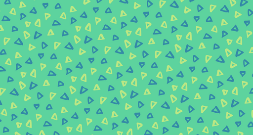 Papier peint triangles Motif vert et bleu