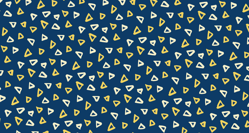 Papier peint motifs triangulaires Moderne bleu et jaune