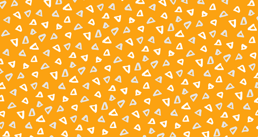 Papier peint géométrique Motif abstrait orange et blanc