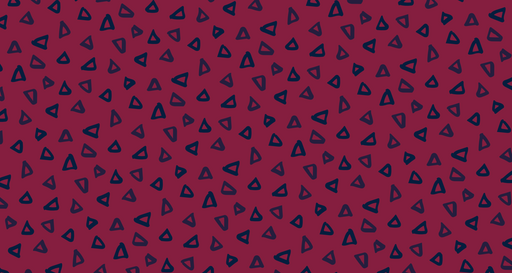 Papier peint géométrique Motif Triangles Bleu et Bordeaux