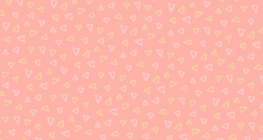Papier peint géométrique Triangles pastels sur fond rose