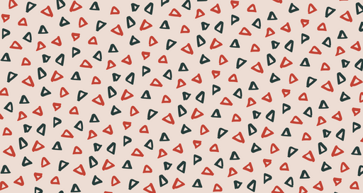 Papier peint géométrique Motif abstrait rouge et noir