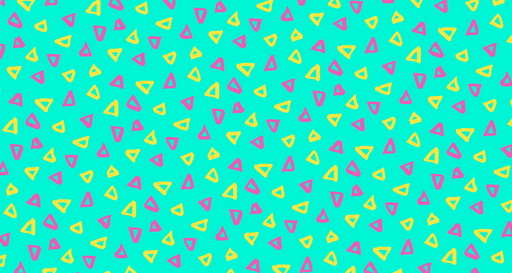 Papier peint rétro Motifs géométriques colorés