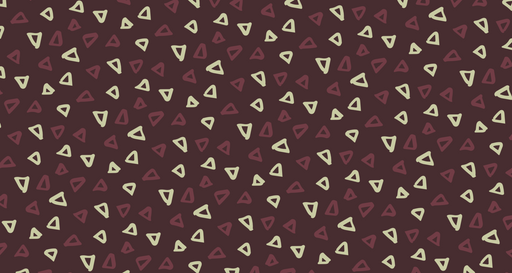 Papier peint géométrique Triangles abstraits bordeaux et crème