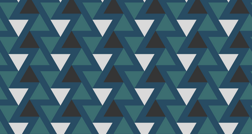 Papier peint géométrique Motif triangles bleu et noir