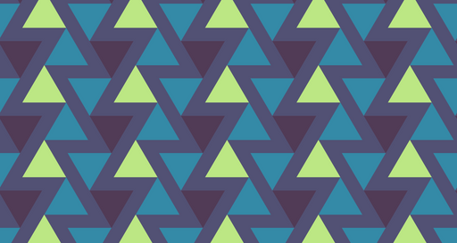 Papier peint géométrique Triangles multicolores