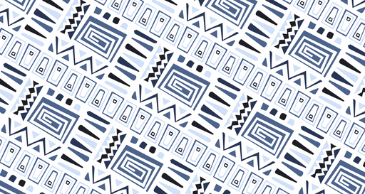 Papier peint géométrique bleu Design moderne et audacieux
