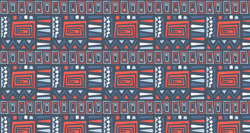 Papier peint géométrique ethnique Motifs colorés abstraits