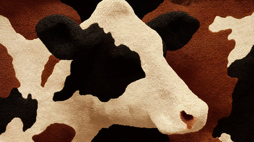 Papier peint Vache Motif Animalier Audacieux