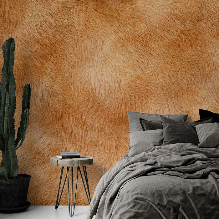 Papier peint fourrure | Texture douce et chaleureuse