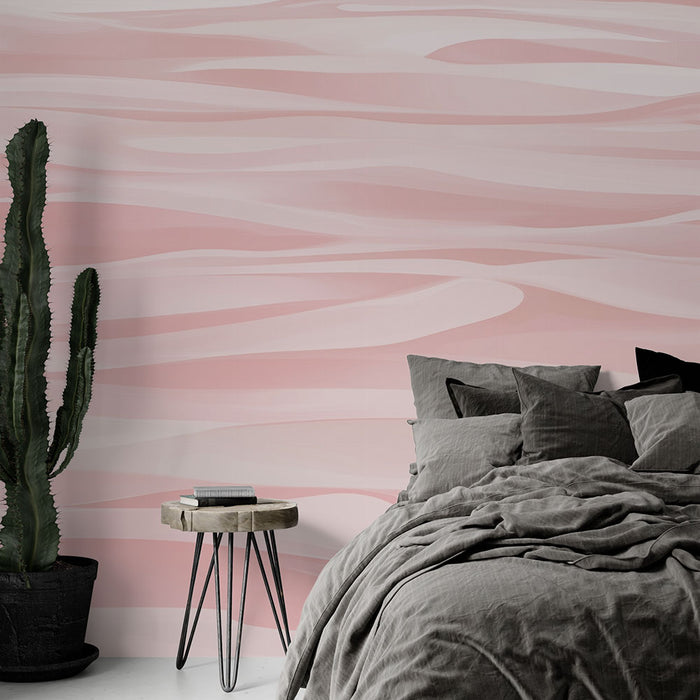 Papier peint abstrait | Nuances de rose watercolor
