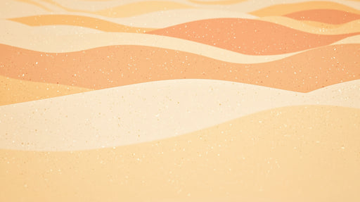 Papier peint désert Paysage ondulé sable clair