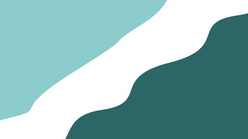 Papier peint ondulé Motif fluide en bleu et turquoise