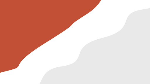 Papier peint abstrait Formes organiques rouges et grises