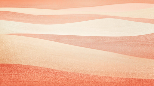 Papier peint ondulé Dégradé de tons orange et pêche