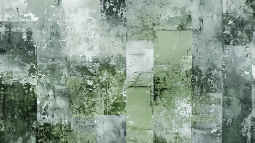Papier peint abstrait Vert naturel et textures artistiques