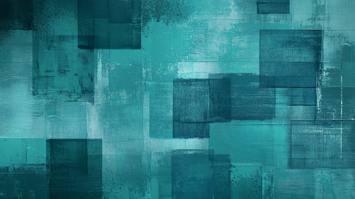 Papier peint abstrait Dégradé de bleu et turquoise