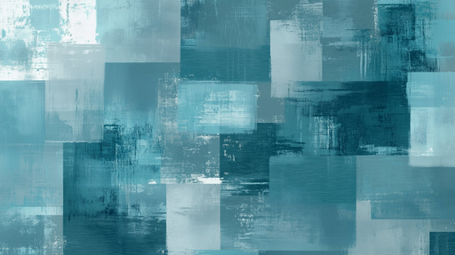 Papier peint moderne Motifs géométriques bleu acier