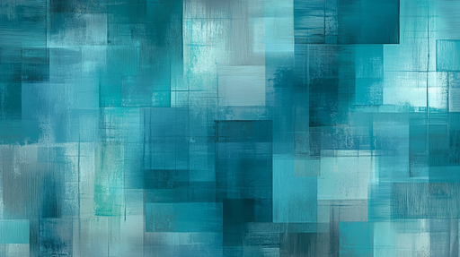 Papier peint abstrait Teintes bleues modernes